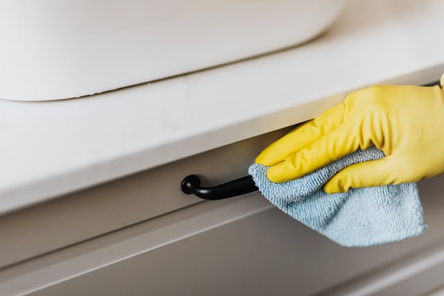 cleaning surface
